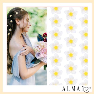 ALMA กิ๊บติดผม ลายดอกไม้น่ารัก ขนาดเล็ก DIY สําหรับเด็กผู้หญิง จํานวน 10 ชิ้น