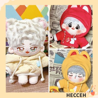 Hecceh เสื้อกันหนาว มีฮู้ด แฮนด์เมด สําหรับตุ๊กตา 1/12BJD 5 ซม. 10 ซม. 20 ซม.