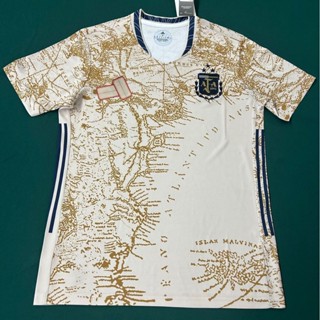 เสื้อกีฬาแขนสั้น ลายทีมชาติฟุตบอล Argentina Commemorative Edition