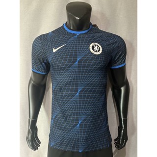 [Player Question] เสื้อกีฬาแขนสั้น ลายทีมฟุตบอล Chelsea Away 2324 คุณภาพสูง