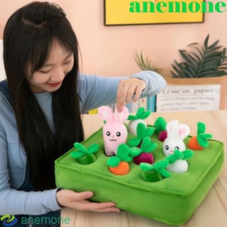 Anemone ของเล่นตุ๊กตาผัก ผลไม้ แครอท เสริมการเรียนรู้เด็ก