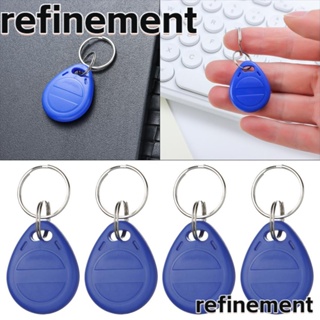 Refinement แท็กการ์ด RFID กันน้ํา สุ่มสี 10 ชิ้น