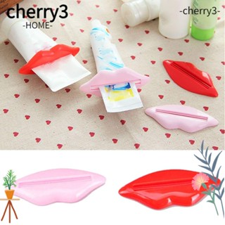 Cherry3 เครื่องบีบยาสีฟัน บีบครีม ใช้ในบ้าน และสวน อุปกรณ์เสริม สําหรับห้องน้ํา