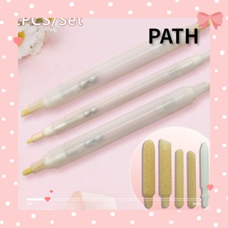 Path แท่งเปล่า พลาสติกใส อุปกรณ์เสริม สําหรับปากกาเพ้นท์สี เครื่องเขียน 2 ชิ้น ต่อชุด