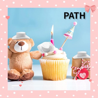 PATH หมวกคาวบอย ขนาดเล็ก สไตล์ตะวันตก สําหรับตกแต่งเค้กวันเกิด จํานวน 20 ชิ้น