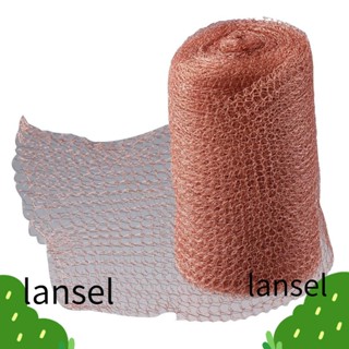 LANSEL ตาข่ายทองแดงบริสุทธิ์ 5 นิ้ว X30 ฟุต สําหรับถักนิตติ้ง ทําสวน บ้าน