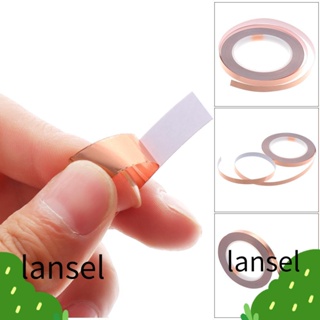 Lansel เทปฟอยล์ทองแดง ป้องกันกาว อะคริลิค 25 เมตร 1 ชิ้น