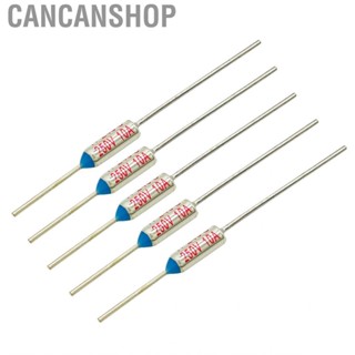 Cancanshop Metal Thermal Fuse  Temperature 250V RY TF Series Protective Granular Material 240℃ for Power Switch