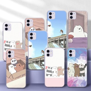 เคสโทรศัพท์มือถือแบบนิ่ม ลาย We Bare Bears ตลก SXB29 สําหรับ Samsung A22 A22S A52 A52S A72 A32 A40S M30 A42 M30S M21 M51 A03S