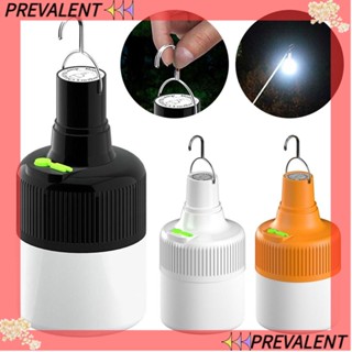 Preva โคมไฟ LED แบบพกพา ไฟฉายตลาดกลางคืน โคมไฟชาร์จ USB