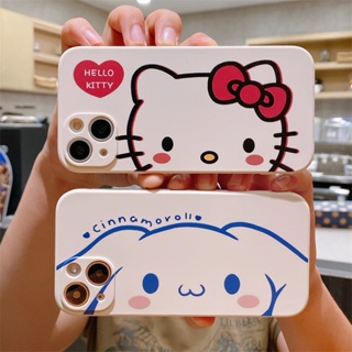 เคสป้องกันโทรศัพท์มือถือ ลาย Cinnamoroll Hello Kitty สําหรับ TECNO Spark 10 Pro 10C Spark GO 8C 8P 7T 7 NFC 6 GO POVA 5 4 Pro 3 POP 5 4 LTE Camon 12 Pro 18P 16 Pouvoir 4