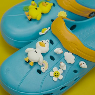 Croc Jibz ชุดจี้รูปเป็ด สําหรับตกแต่งรองเท้า DIY