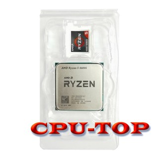 หน่วยประมวลผล CPU AMD Ryzen 5 4600G R5 4600G 3.7GHz Six-Core สิบสองเกลียว 65W L3=8M 100-000000147 ซ็อกเก็ต AM4 ไม่มีพัดลม