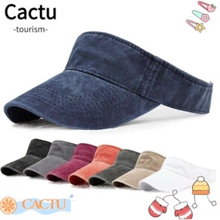 Cactu ที่บังแดด ลําลอง เทนนิส กอล์ฟ ปรับได้ หมวกชายหาด