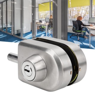 Intelligent Security Push Sliding Gate Lock ล็อคประตูกระจกสแตนเลสสารต้านอนุมูลอิสระที่ทนต่อการกัดกร่อน