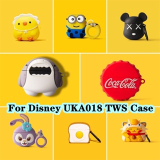  พร้อมส่ง! เคสหูฟัง แบบนิ่ม ลายการ์ตูนดิสนีย์ UKA018 TWS NO.1 สําหรับ Disney UKA018 TWS