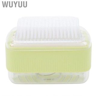 Wuyuu Bubble Foaming Soap Holder 2 Modes Multi Functional PP Box Detachable for Bathroom