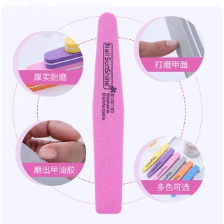 เครื่องมือทําเล็บ ตะไบฟองน้ํารูปเพชร ตะไบขัด ซ่อมเล็บ แถบถู ยาทาเล็บกันน้ํา