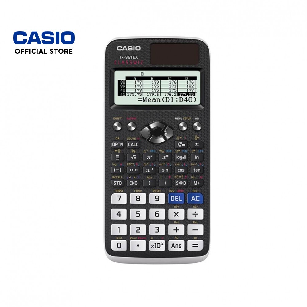 เครื่องคิดเลขวิทยาศาสตร์ Casio FX-991EX สีดํา