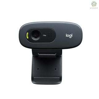 [DZ] กล้องเว็บแคม Logitech C270 720p หน้าจอกว้าง สําหรับคอมพิวเตอร์ แล็ปท็อป พีซี