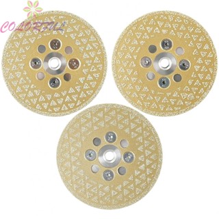 【COLORFUL】Versatile Diamond Grinding Wheel with M10 Flange for Various Cutting Tasks