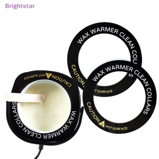 Brightstar 10 ชิ้น ทรงกลม / สี่เหลี่ยม เครื่องแว็กซ์แว็กซ์ ทําความสะอาด กระดาษป้องกัน เครื่องทําความร้อนแว็กซ์ Acc ใหม่