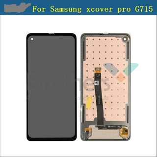 【พร้อมส่ง】ของแท้ หน้าจอสัมผัส LCD G715 สําหรับ Samsung Galaxy X Cover Pro G715FN Xcover Pro SM-G715F SM-G715U CCNP
