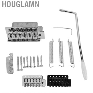 Houglamn Electric Guitar Bridge  Tremolo 6 String Wear Resistant for Replacement