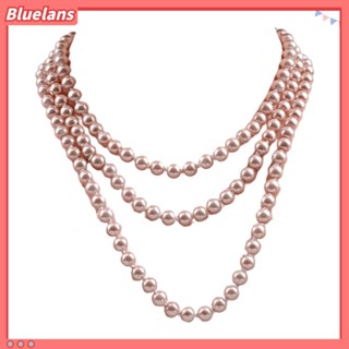 Bluelans สร้อยคอไข่มุกเทียม หลายสี กันสนิม สําหรับวันเกิด