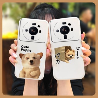 Cartoon protective case Phone Case For Xiaomi 12S Ultra Back Cover Solid color phone case soft shell Liquid silicone shell