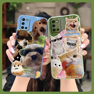 soft shell Cartoon Phone Case For Samsung Galaxy A03S/SM-A037G phone case Back Cover protective case Lens package