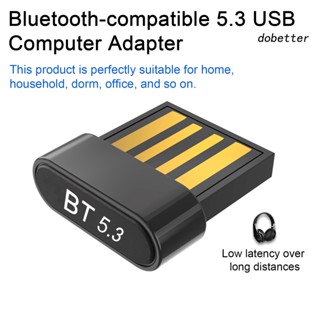 [DO] อะแดปเตอร์เชื่อมต่อข้อมูล USB 5.3 บลูทูธ 5.3 ปลั๊กแอนด์เพลย์ สําหรับคอมพิวเตอร์ตั้งโต๊ะ