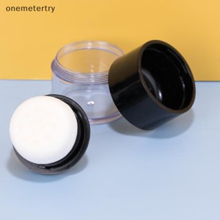 Onem กล่องใส่แป้งฝุ่น พร้อมพัฟฟองน้ํา รูปเห็ด แบบพกพา พร้อมกระจกแต่งหน้า Diy