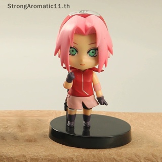 Strongaromatic โมเดลฟิกเกอร์ Naruto Q version 31th generation Haruno Sakura PVC ขนาด 10 ซม. ของเล่นสําหรับเด็ก 1 ชิ้น