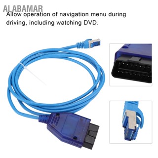  ALABAMAR สายเคเบิลอินเทอร์เฟซ ENET OBD การเขียนโปรแกรมการเข้ารหัส RJ45 พร้อมการเปลี่ยนไฟ LED สำหรับซีรี่ส์