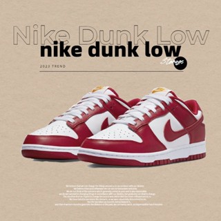 Nike Dunk Low Retro "Gym Red" Sneakers