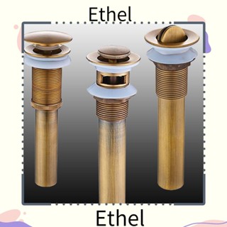 Ethel1 ปุ่มระบายน้ํา กันรั่วซึม แบบเปลี่ยน สําหรับอ่างล้างจาน ห้องน้ํา