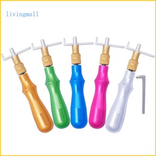 Livi 7 in 1 Pro เครื่องมือเย็บเครื่องหนัง อเนกประสงค์ พร้อมขอบปรับได้ สําหรับงานเย็บหนัง