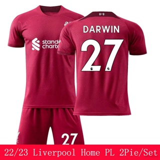 เสื้อกีฬาแขนสั้น ลายทีมชาติฟุตบอล Darwin 2022-2023 คุณภาพสูง 2 ชิ้น ต่อชุด