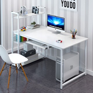 โต๊ะคอมพิวเตอร์ 100*44*110cm  โต๊ะโนตบุ๊ค สไตล์โมเดิร์น ประกอบง่าย computer desk table