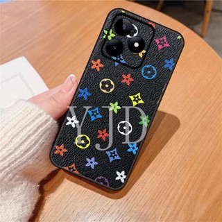 เคสโทรศัพท์มือถือ TPU ขอบนิ่ม กันกระแทก ลายคลาสสิก สําหรับ Realme C53