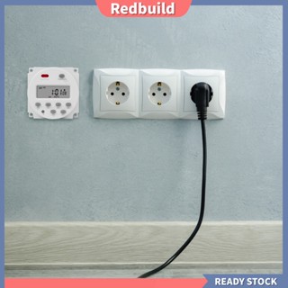 Redbuild|  Cn101s สวิตช์ควบคุมเวลาดิจิทัล พลาสติก กันสนิม สําหรับบ้าน