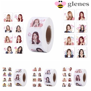 Glenes สติกเกอร์ฉลาก ลาย Blackpink กันน้ํา มีกาวในตัว สําหรับติดตกแต่งรถจักรยานยนต์ DIY