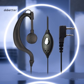 &lt;Dobetter&gt; ชุดหูฟังวิทยุสื่อสาร 50dB 2 Pin ความไวแสงสูง คุณภาพเสียงดี สําหรับ Baofeng BF-888S 5R