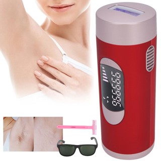 Lily PERS เครื่องกำจัดขนด้วยเลเซอร์เครื่องกำจัดขนทั่วร่างกายไม่เจ็บปวด 5 Gears Hair Remover Tool 110-240V