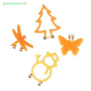 Greatshore หลอดไฟไดโอด LED 3V ยืดหยุ่น อุปกรณ์เสริม สําหรับตกแต่งปาร์ตี้คริสต์มาส DIY