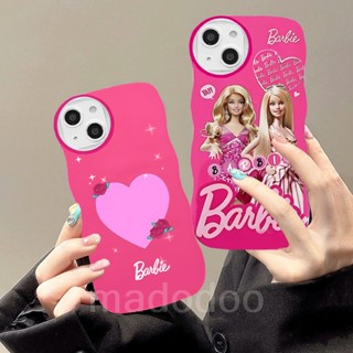 OPPO A78 A17 A77S A76 A96 A54 4G 5G A16 A16S A74 A95 A94 A93 A55 A53 A33 2020 A52 A72 A92 A15 A15S A31 A1K A12E A3S A9 A5 A7 A5S A12 A11K A57 2022 A83 A71 2018 A59 F11 Pro F9 F7 F1S F5 Cute Pretty Barbie Princess Love Fine Hole Soft Phone Case 1BW 81
