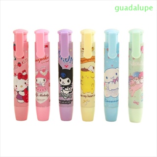 Guadalupe ยางลบ แบบกด ลายการ์ตูนอนิเมะ Kuromi Mymelody Cinnamoroll