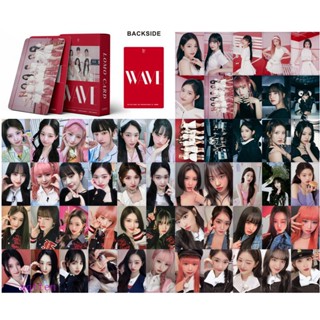 อัลบั้มการ์ดโลโม่ ลายคลื่น WAVE Zhang Yuanying LIZ ขนาดเล็ก สไตล์ญี่ปุ่น 55 ชิ้น