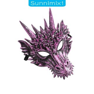 [Sunnimix1] พร็อพคอสเพลย์ รูปหัวมังกร 3D สําหรับปาร์ตี้ฮาโลวีน